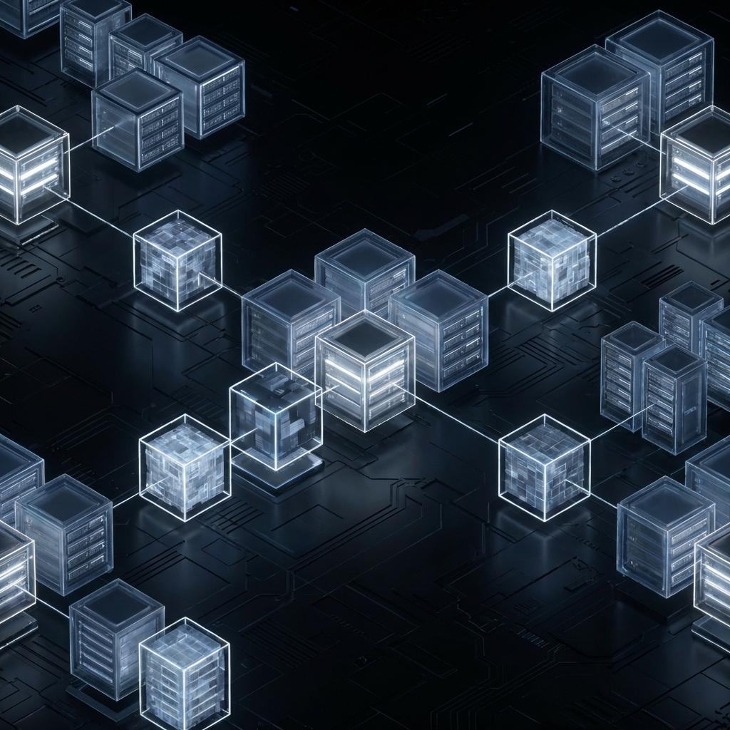 Abstract 3D infinite data blocks